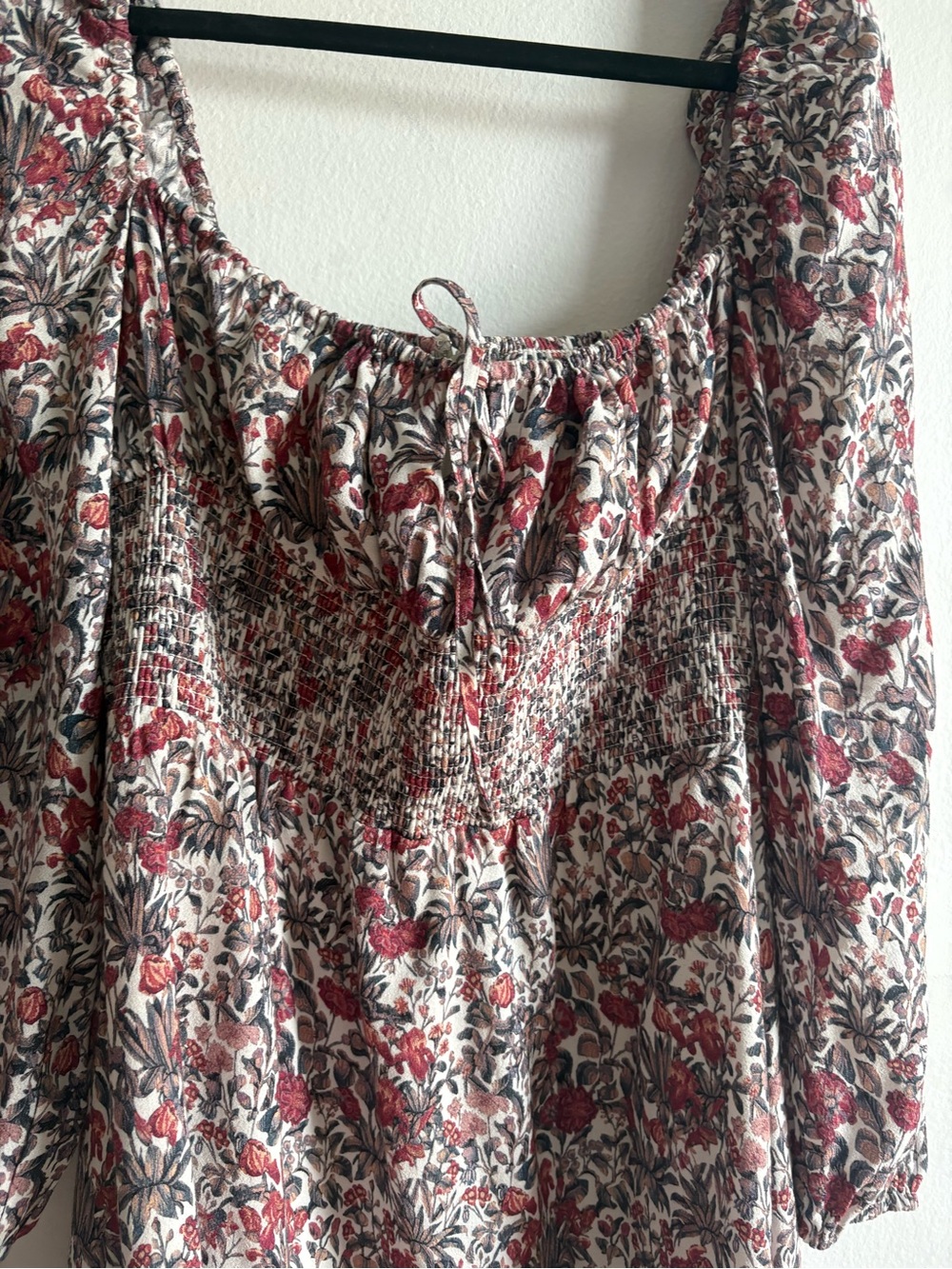 Aritzia Sunday Best Sz M Cruise Floral Cottagecore Romantic Short Dress - Picture 7 of 11